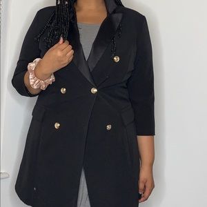 Black Tuxedo Dress